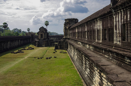 吴哥窟暹粒高棉寺收获省 柬埔寨 东南亚地区。教科文组织世界文化遗产