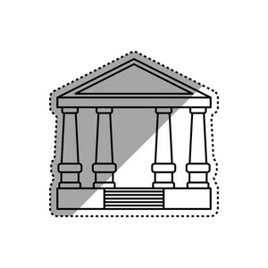 银行建筑符号