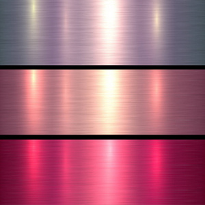 钛粉金属纹理粉红色和红色照片