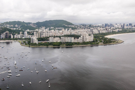 博塔福戈在里约热内卢海湾的视图