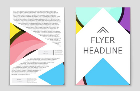 列表, 头版, 样机宣传册主题样式, 横幅, 想法, 封面, 小册子, 打印