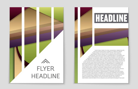 列表, 头版, 样机宣传册主题样式, 横幅, 想法, 封面, 小册子, 打印