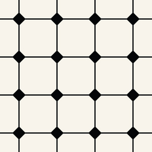 抽象几何正方形瓷砖设计图案背景