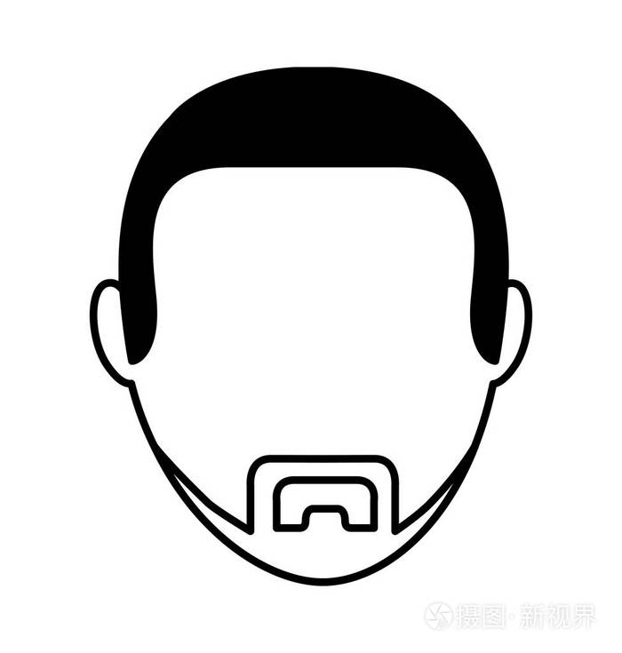 年轻男子的头像字符