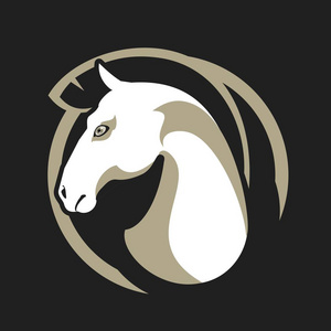 马头部徽标图片