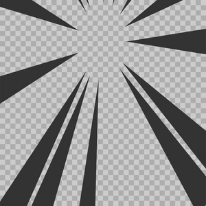 超级英雄设计的矢量图.明亮的黑白色灯条爆裂.flash 射线爆炸发光.