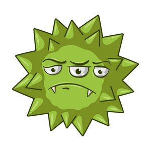 病毒和 bacteries 符号股票矢量图照片