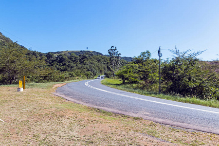 农村沥青路面在农村景观中的弯曲