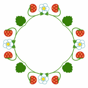 植物中的元素平面样式简单春天装饰照片