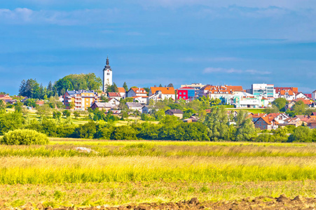 Vrbovec 城市景观和建筑