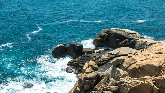 海南蜈支洲岛水景风光图片