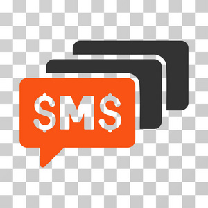 Sms 消息矢量图标