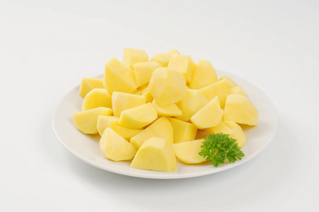 生土豆丝生土豆丁照片