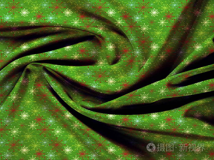 一种精细的开口织物,通常是由缠绕或编织线在图案中制成的棉花或丝绸