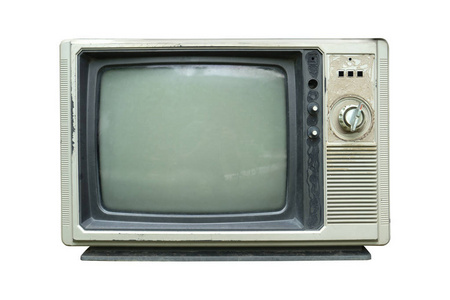 旧的老式电视