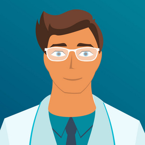 医生听诊器插画图片