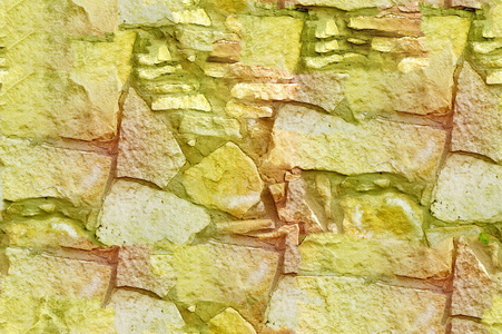 无缝纹理，背景，石材内衬花岗岩墙面..砂岩。石头背景墙。面对石头