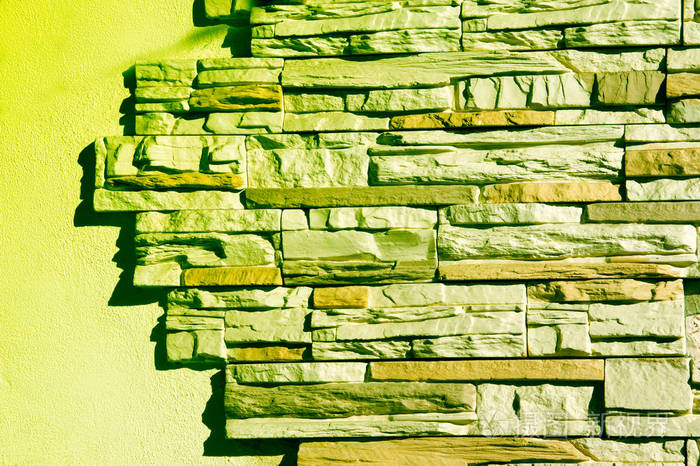 硬岩块或固体块,以及一块,垂直部分的建筑前提.