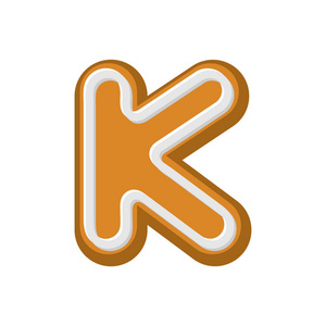 字母 k 姜饼.薄荷蜂蜜蛋糕字体.饼干 alphab照片