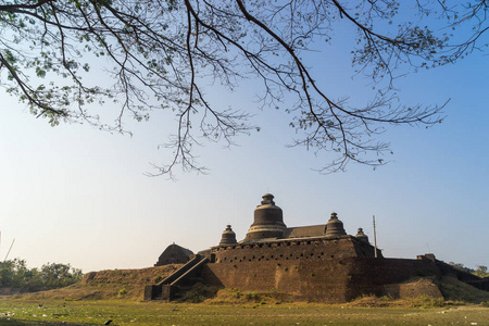 Htukkanthein 寺，在小小的山北部的 Mrauk U，Ra