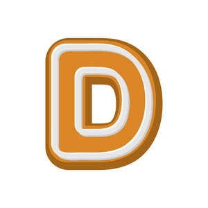 字母 d 姜饼.薄荷蜂蜜蛋糕字体.饼干 alphab照片