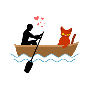 我的小猫.帆船运动的爱好者.宠物和的家伙.壮观照片
