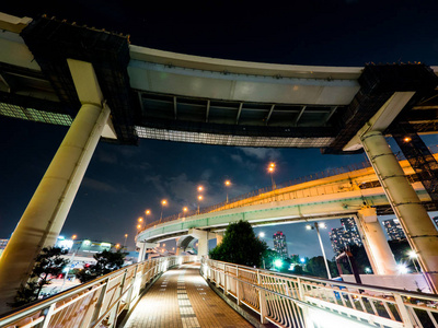 日本夜景的交界处图片