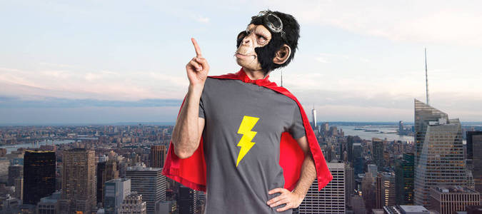 超级英雄猴人向上