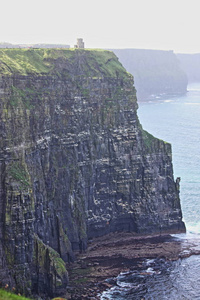 摩尔的悬崖。 爱尔兰郡