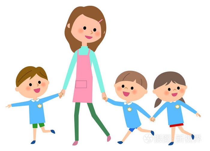 幼儿园的孩子,幼儿园的孩子老师