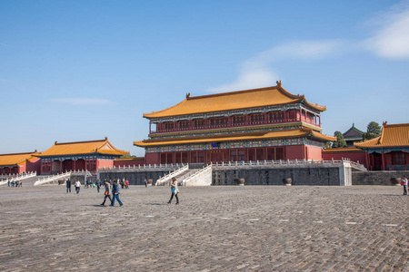 北京故宫博物馆太和殿广场图片