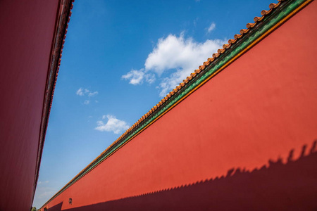 北京故宫博物馆宫墙图片