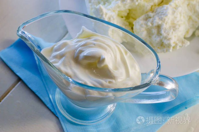 酸奶油和乳制品