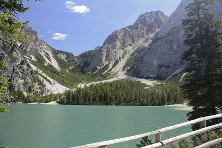 107Braies 湖，一步从天上的集