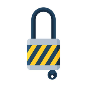房屋门锁访问设备图标矢量安全密码隐私的元素与钥匙和锁保护安全锁孔矢量图