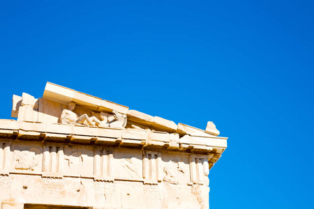 雕像雅典卫城雅典地方和历史性的希腊 th