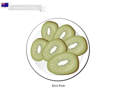 猕猴桃或中华猕猴桃，澳大利亚受欢迎的水果