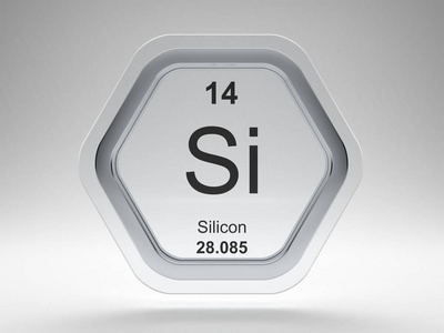 硅元素硅的化学元素符号照片