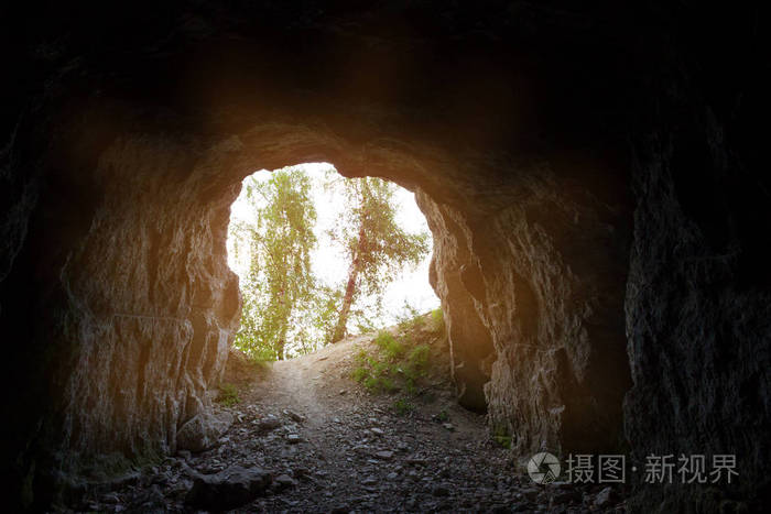 到洞穴入口照片 正版商用图片0xonoa 摄图新视界