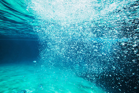 水下的海景.美自然背景照片