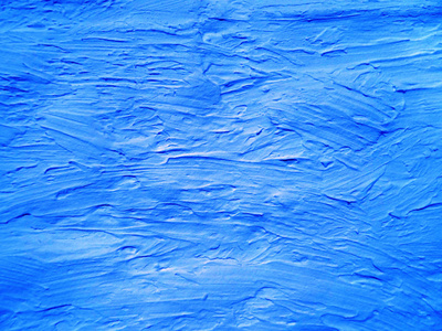 蓝色这粉饰的墙