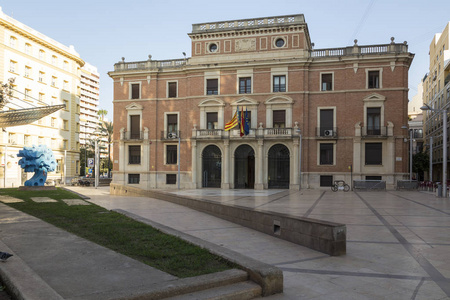 广场的省级理事会在 Castelln de la 睫状体平坦部，西班牙