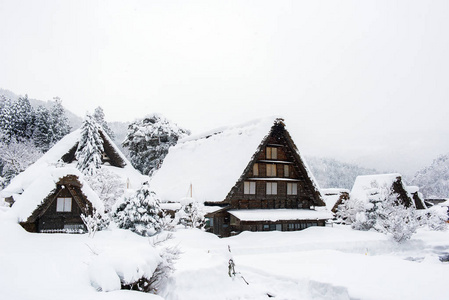 白川乡的历史古村