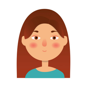 真人素颜女头像图片