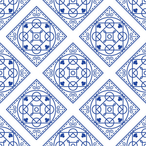 地中海花纹图片