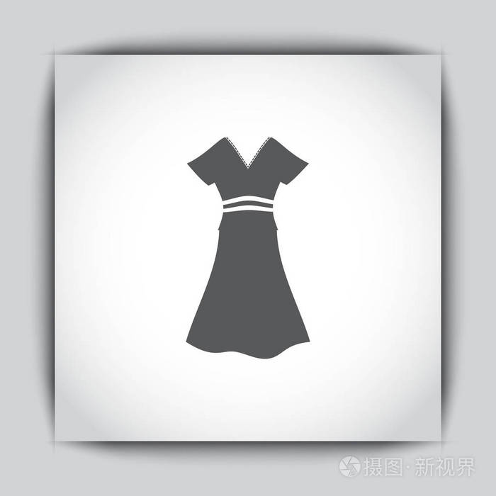 女人的衣服图标
