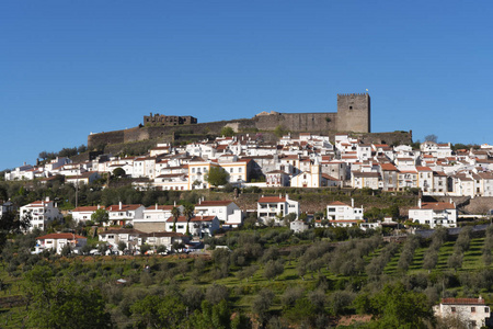村庄的卡斯特洛德 Vite，阿连特茹地区葡萄牙