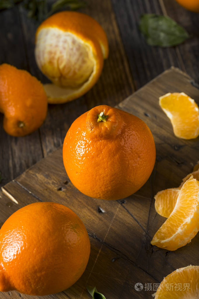 原料的有机minnela橘子