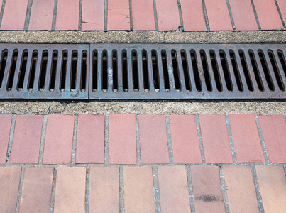 老钢排水钢制排水口格栅照片