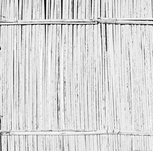 在阿曼抽象肌理的竹墙背景